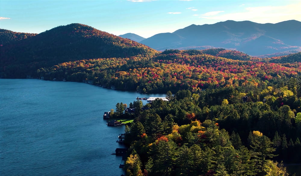 Aerial view of Chevy Chase, Maryland